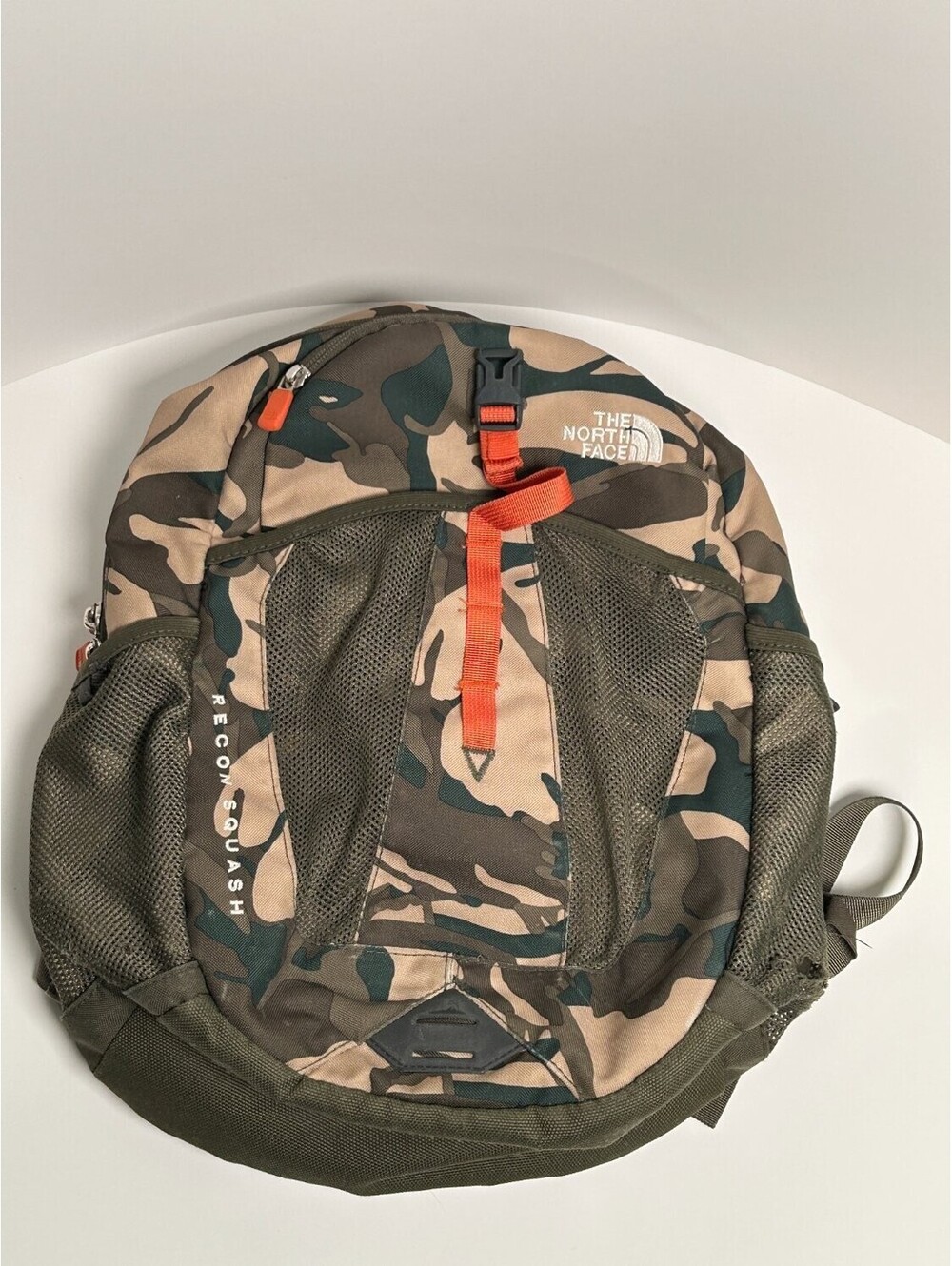 The North Face Recon Squash Youth Camo Backpack NF0A3G9E Green Camouflage